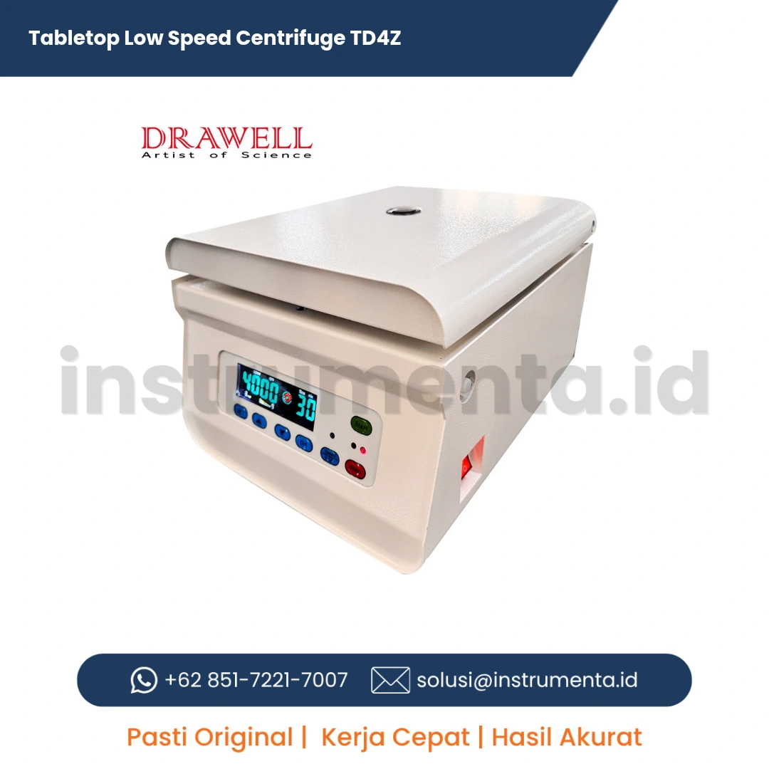 Distributor Resmi Tabletop Low Speed Centrifuge TD4Z Alat Sentrifus Laboratorium Ready Stock